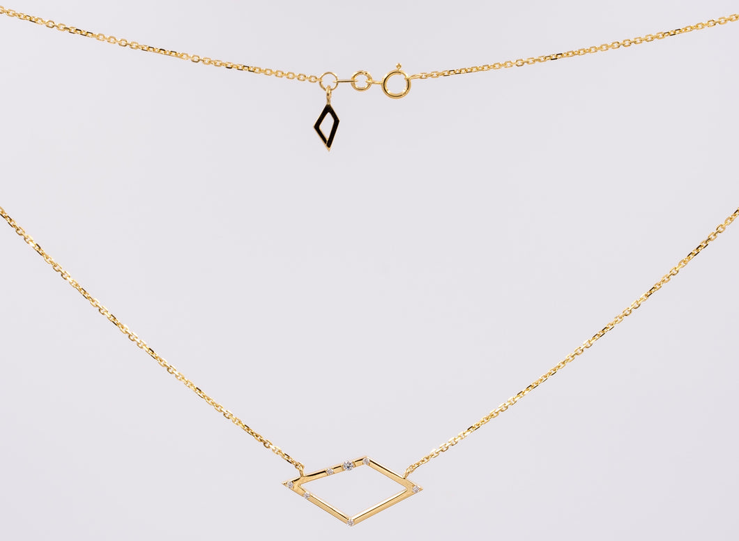 The Aquila constellation necklace