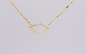 The Aquila constellation necklace